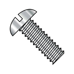 1/2-13X1 1/2 Slotted Round Machine Screw Fully Threaded 18-8 Stainless Steel (Pack Qty 100) BC-5024MSR188