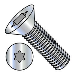 1/4-20X1 1/2 6 Lobe Flat Machine Screw Fully Threaded Zinc (Pack Qty 2,000) BC-1424MTF