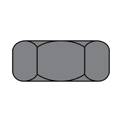 1 1/2-6 Finished Hex Nut Plain (Pack Qty 35) BC-150NFP