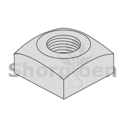 1/4-20 Regular Square Nut Hot Dipped Galvanized (Pack Qty 2,000) BC-14NQRG