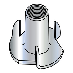 1/4-20X1/2 3 Prong Tee Nut Zinc (Pack Qty 2,000) BC-1408NT3