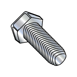 1/4-20X1 Unslotted Ind Hex Head Thread Rolling Screws Thread Roll Screw Full Thread Zinc Wax (Pack Qty 2,500) BC-1416RH