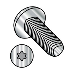 1/4-20X1 1/2 6 Lobe Pan Thread Rolling Screws Thread Roll Sc Fully Thread 18-8 S/S Pass & Wax (Pack Qty 625) BC-1424RTP188