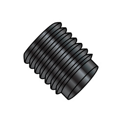 1/4-28X3/8 Fine Thread Socket Set Screw Half Dog Point Plain (Pack Qty 100) BC-1506SSD