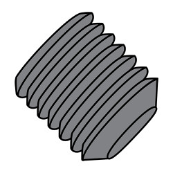 1/4-20X1 1/2 Coarse Thread Socket Set Screw Flat Point Imported (Pack Qty 3,000) BC-1424SSFI
