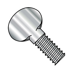 1/4-20X1 1/2 Thumb Screw Plain Full Thread 18-8 Stainless Steel (Pack Qty 600) BC-1424T188