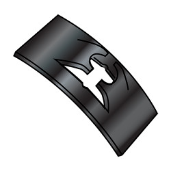 C430-1032-4 Flat Steel Spring Nut Black Phosphate (Pack Qty 3,000) BC-192668
