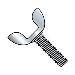 1/4-20X1 1/2 Stamped Steel Wing Screw Type D Zinc (Pack Qty 200) BC-1424WD