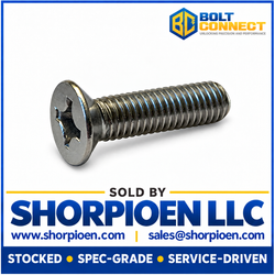 M1.6-0.35X3 Din 965 Metric Phillips Flat Machine Screw Full Thread 18 8 Stainless Steel (Pack Qty 5,000) BC-M1.63MPF188