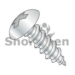 6-18X7/16 Phillips Full Contour Truss Self Tapping Screw Type A Full Thread Zinc (Pack Qty 10,000) BC-0607APT