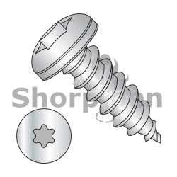 6-18X1/2 Six Lobe Pan Self Tapping Screw Type A Fully Threaded 18 8 Stainless Steel (Pack Qty 5,000) BC-0608ATP188