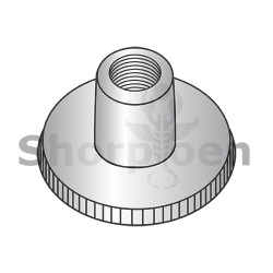 M6-1.0 Metric Din 466 Knurled Thumb Nuts high type AISI 303 Stainless Steel (Pack Qty 250) BC-M6D466A2