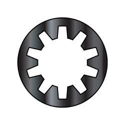 M10 Din 6797J Metric Internal Tooth Lock Washer Black Oxide and Oil (Pack Qty 3,000) BC-M10D6797JB