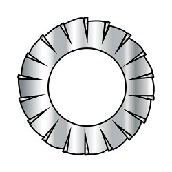 M3 Metric Din 6798 External Tooth Serrated Lock Washer A2 Stainless Steel (Pack Qty 10,000) BC-M3D6798A2