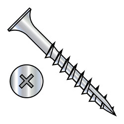 10X3 1/2 Phillips Bugle Head Course Thread Type 17 Point Deck Screw Dacrotized (Pack Qty 1,000) BC-1056DPG17