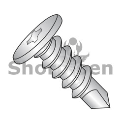 10-16X5/8 Phillips Pancake Head Self Drilling Screw Full Thread 410 Stainless Steel (Pack Qty 1,000) BC-1010KPC410