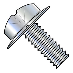 M3-0.5X10 Metric Din7985A Phil Pan Sem type H Din6902A Captive Flat Washer Full Thread Zinc (Pack Qty 10,000) BC-M310CFPP