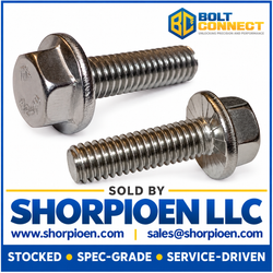 M6-1.0X12 Metric Din 6921 Hex Flanged Washer Serrated Screw Full Thread A2 Stainless Steel (Pack Qty 1,000) BC-M612D6921SA2