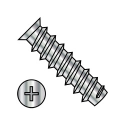 M6.3X13 Metric Phil Flat 7.0-7.3HD OD European Drawer Slide Screw Full Thread Bright Nickel (Pack Qty 7,000) BC-M6.313DEPFN