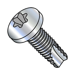 1/4-20X1/2 Six Lobe Pan Thread Cutting Screw Type 23 Fully Threaded Zinc (Pack Qty 3,000) BC-14083TP