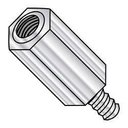M3-0.5X10 6 MM Hex Male Female Standoff Aluminum (Pack Qty 500) BC-M603010HMA