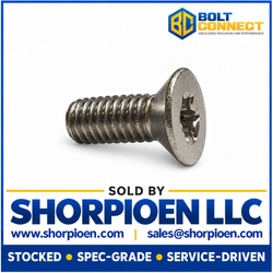 M1.6-0.35X3 ISO14581 Metric 6 Lobe Flat Machine Screw Full Thread 18-8 Stainless Steel (Pack Qty 5,000) BC-M1.63MTF188