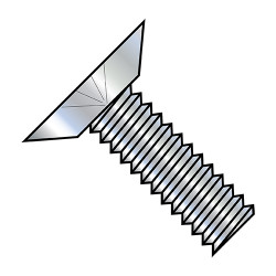 1/4-20X1/2 Phillips Flat Undercut 100 Degree Machine Screw Fully Threaded Zinc (Pack Qty 4,000) BC-1408MPU1