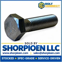 1/2-20X 1 1/2 MS35308, Military Hex Head Cap Screw Fine Thread 300 Series Stainless Steel DFAR (Pack Qty 100) BC-MS35308-413