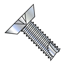 2-32X1/4 Phillips Flat Undercut Thread Cutting Screw Type 25 Fully Threaded Zinc (Pack Qty 10,000) BC-02045PU