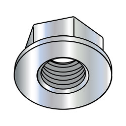 1/2-13 Non-Serrated Flange Hex Nuts Case Hardened HR15N 78/90 Zinc (Pack Qty 250) BC-50NRNS