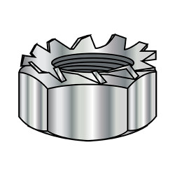 1/4-20 K Lock Nut Steel Nickel finish (Pack Qty 2,000) BC-14NKNP