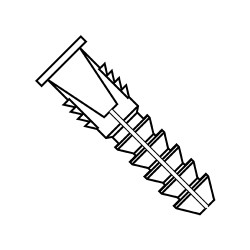 10-12-14 Plastic Anchor (Pack Qty 1,000) BC-16PA