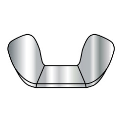 M10-1.5 Metric Wing Nut Type 315 American Style A2 Stainless Steel (Pack Qty 500) BC-M10NWCA2