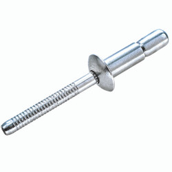 3/16" .062-.270 Goebel/GO-LOCK Blind Rivet Domed Head Stainless Steel-Stainless Steel (Pack Qty 250) IBI-64-GL