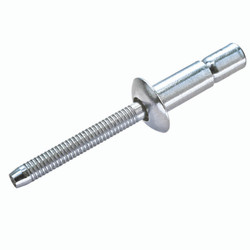 1/4" .080-.375 Goebel/M-LOCK Blind Rivet Domed Head Stainless Steel-Stainless Steel (Pack Qty 250) IBI-86-ML