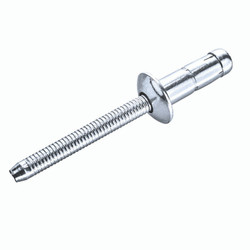 3/16" .059-.138  Goebel/PREMIUM Blind Rivet Domed Head Steel-Steel (Pack Qty 250) SBS-62-PM