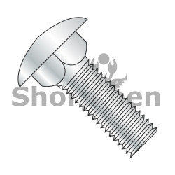 #10 -24X1 1/2"  Carriage Bolt Fully Threaded Zinc (Pack Qty 125) BC-1020C