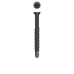 6-20 x 1-5/8 Phillips Trim Head, Phosphate Coating Point# 2 (Pack Qty 1200) T1PV