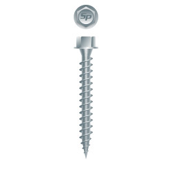 9-15 x 1 Pole Gripper Unslotted Indented Hi-Hex Washer Head w/Shoulder, Type S, Strong-Shield Coated (Pack Qty 150) PG916I