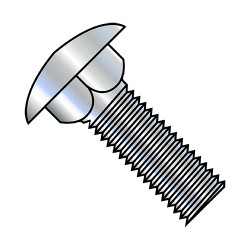 10-24X3 1/2 Carriage Bolt Fully Threaded Zinc (Pack Qty 800) BC-1056C