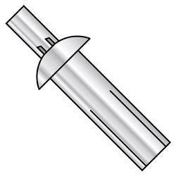 1/4X1 1/8 Universal Aluminum Drive Rivet (Pack Qty 1,000) BC-141125AUA