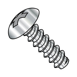 10-16X1/2 Phillips Truss Self Tapping Screw Type B Fully Thread 18 8 Stainless Steel (Pack Qty 3,000) BC-1008BPT188