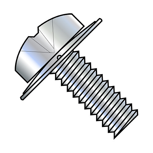 1/4-20X1 Phillips Pan Square Cone Sems Fully Threaded Zinc (Pack Qty 1,000) BC-1416CPP 1/4-20X1 Phillips Pan Square Cone Sems Fully Threaded Zinc (Pack Qty 1,000) BC-1416CPP