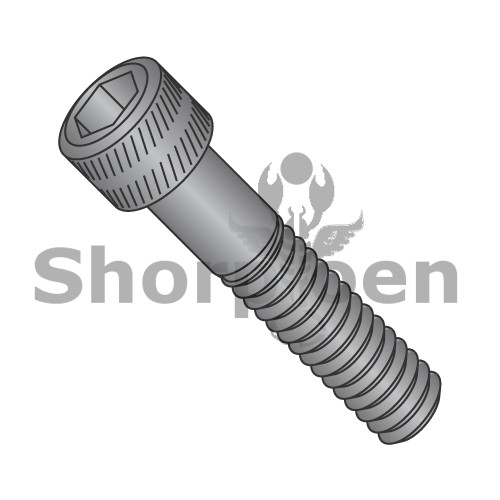 1/4-28X1 Fine Thread Socket Head Cap Screw Black DFAR (Pack Qty 100) BC-1516CSP