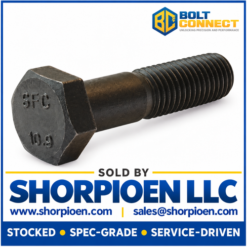 M10X30 Din 931 10 Point 9 Metric Partially Threaded Cap Screw Plain (Pack Qty 400) BC-M1030D93110