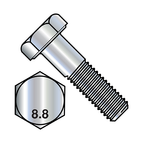 M12X100 Din 931 8 Point 8 Metric Partially Threaded Cap Screw Zinc (Pack Qty 100) BC-M12100D9318