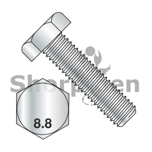 M6X30 Din 933 8 Point 8 Metric Fully Threaded Cap Screw Zinc (Pack Qty 1,000) BC-M630D9338