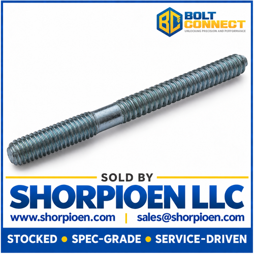 1/4-20X5 Hanger Bolt Plain Center Zinc (Pack Qty 350) BC-1480BH