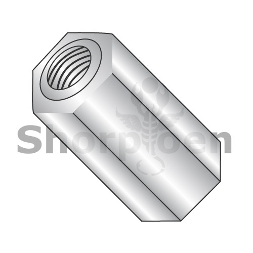 8-32X3/8 Five Sixteenths Hex Standoff Aluminum (Pack Qty 1,000) BC-310608HFA