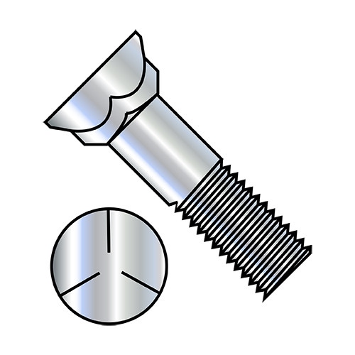 1/2-13X2 1/2 Grade 5 Plow Bolt With Number 3 Head Zinc (Pack Qty 275) BC-5040BP